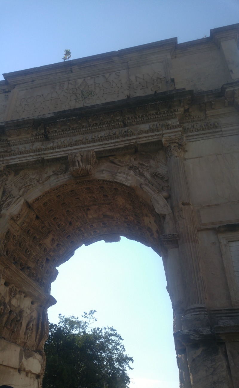 The Arch of Titus - Rome, Italy