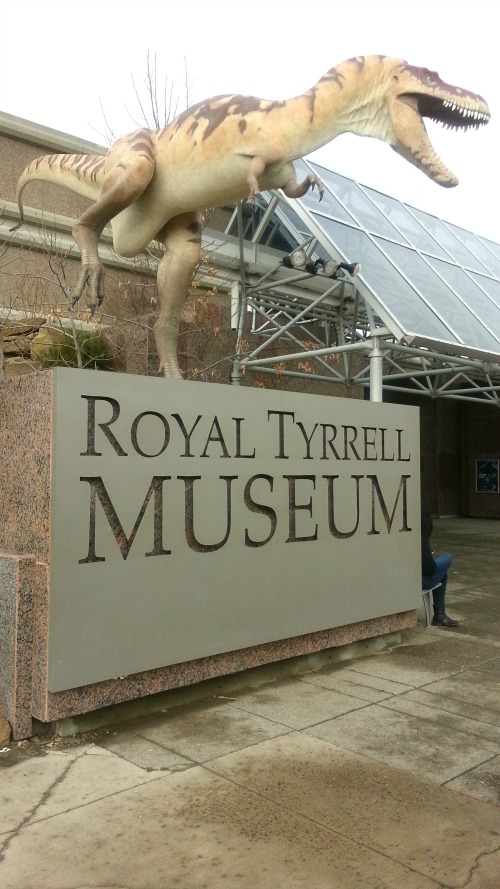 Royal Tyrrell Museum Entrance, Drumheller Canada