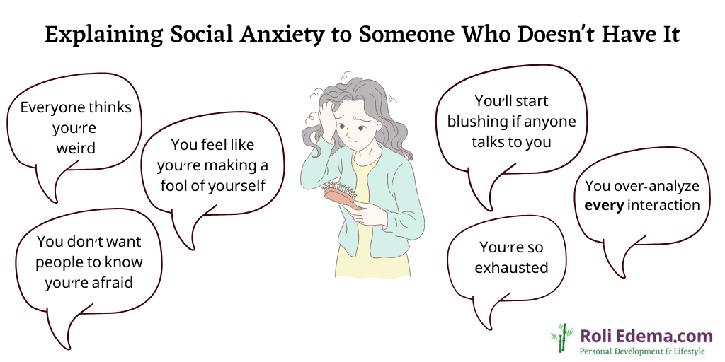 Explaining Social Anxiety to Someone Who Doesn't Have It