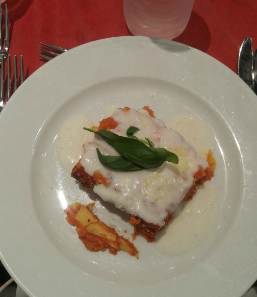 Satiricus Restaurant Rome - Lasagne