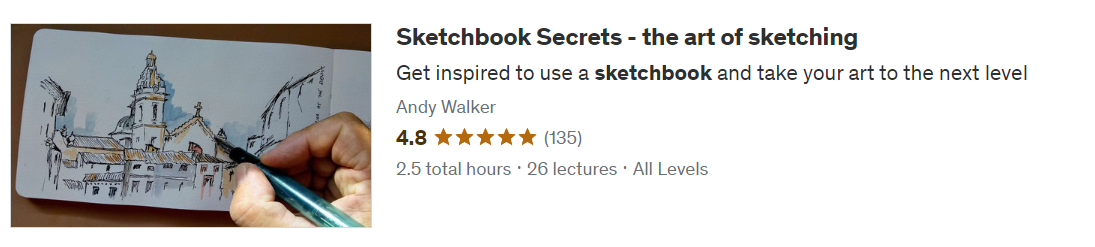 Sketchbook Secrets - The Art of Sketching