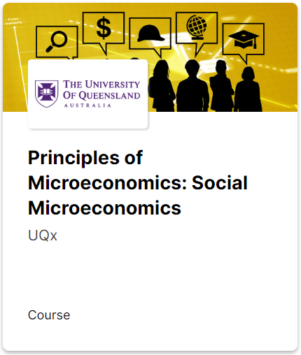 Social Microeconomics - Game Theory edX