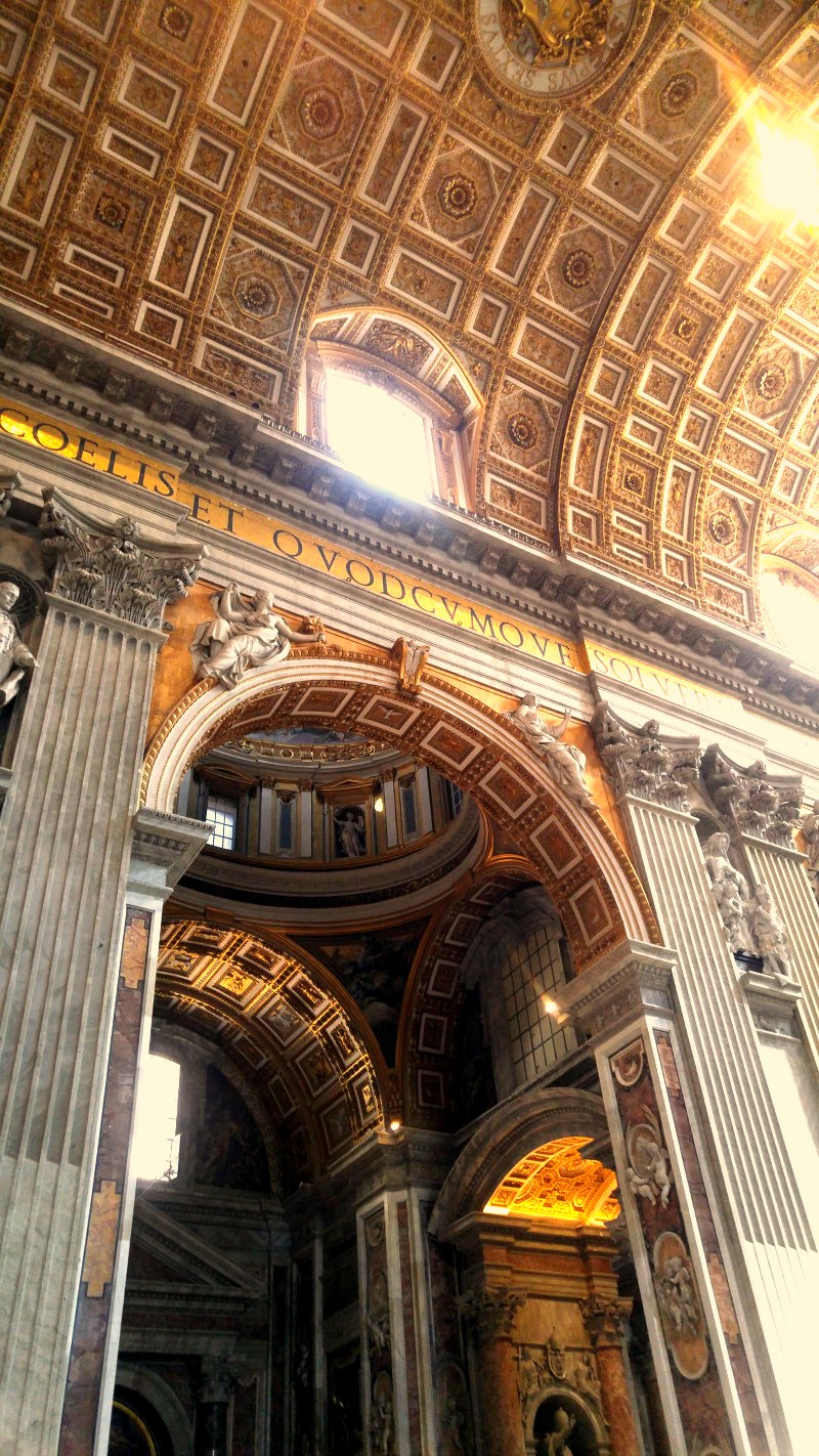 Inside St. Peter's Basilica