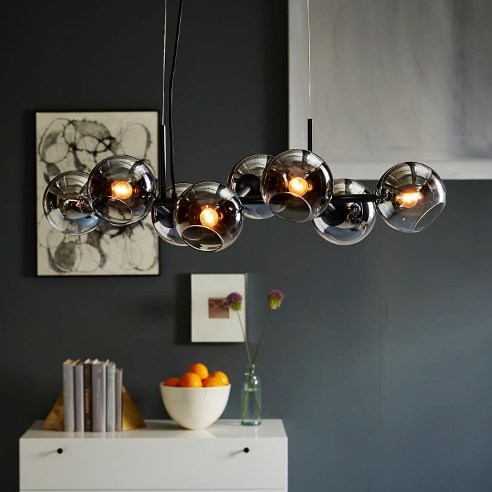 Staggered Glass Chandelier- 8-Light :
westelm.com