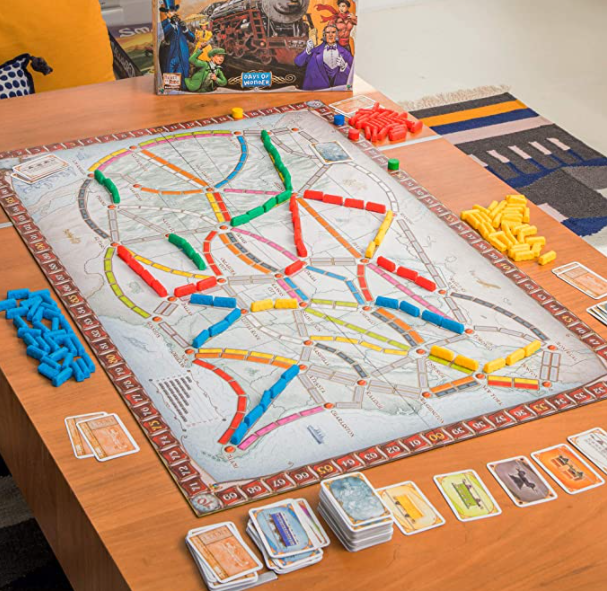 Ticket to Ride Board Game: Find on Amazon