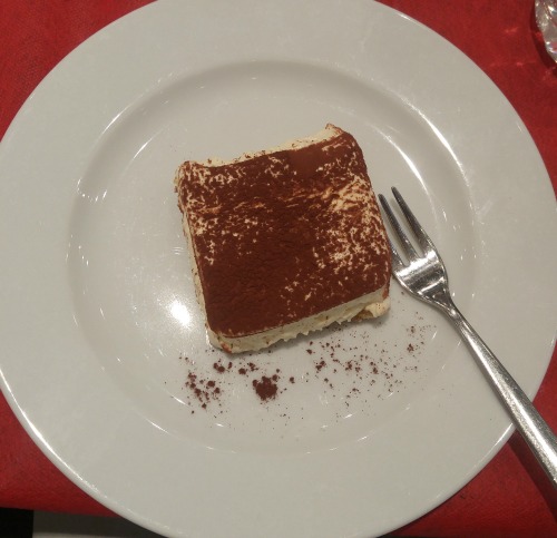 Tiramisu in Rome, Italy