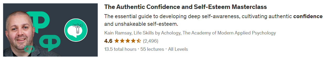 The Authentic Confidence and Self-Esteem Masterclass
