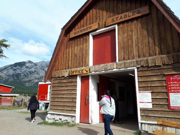 Office Stables at Banff Trail Riders