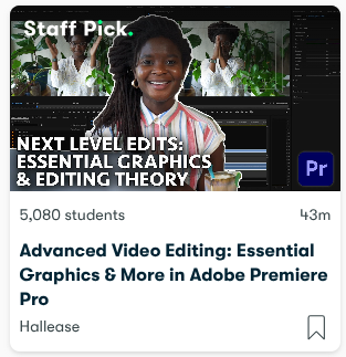 Advanced Video Editing in Premiere Pro