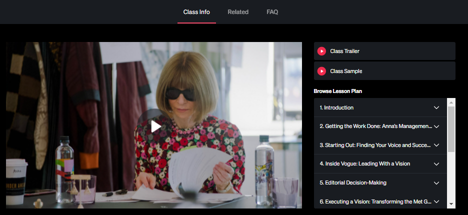 What I learned from the Anna Wintour MasterClass