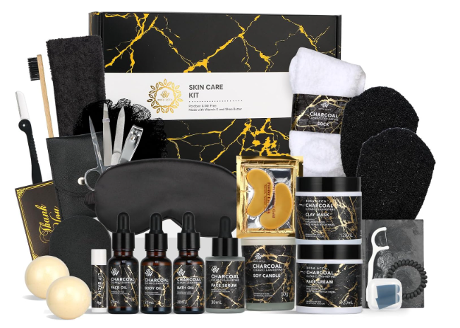 Charcoal Skin Care Set Gift