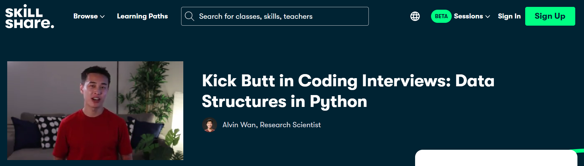 Kick Butt in Coding Interviews: Data Structures in Python