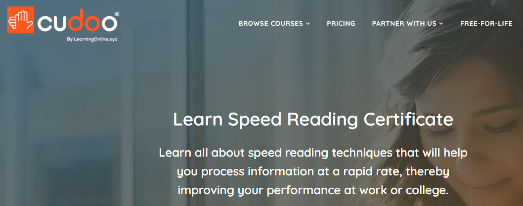 Cudoo Speed Reading Course