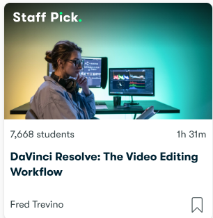 DaVinci Resolve Video Editing Workflow