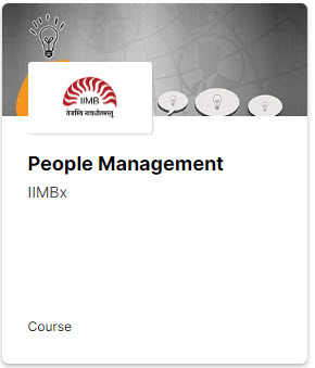 People Management (IIMBx)