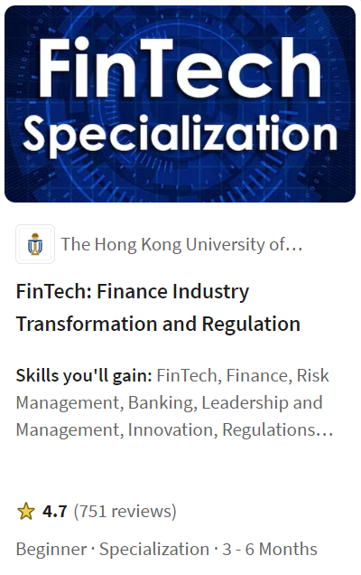 FinTech: Finance Industry Transformation and Regulation Specialization