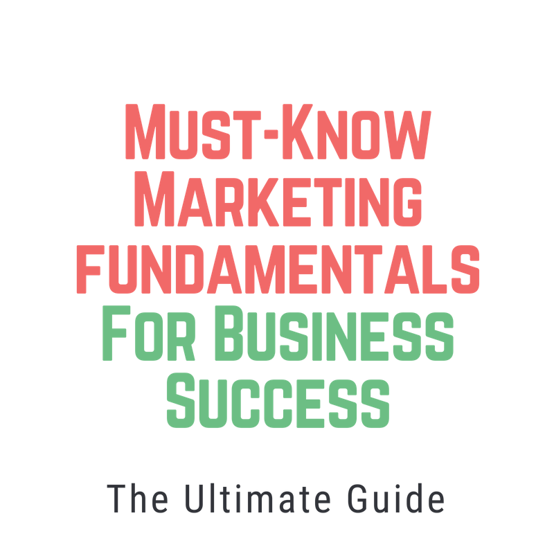 Must-Know Marketing Fundamentals For Business Success Udemy Course