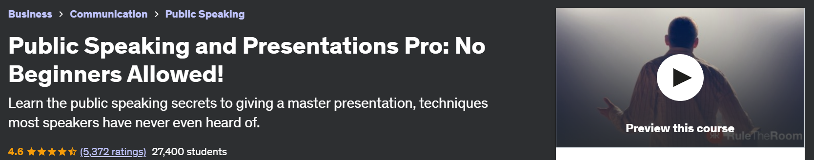 Public Speaking and Presentations Pro