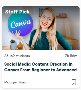 Social Media Content Creation in Canva: From Beginner to Advanced, Maggie Stara