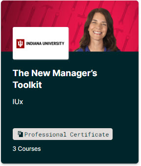 The New Manager Toolkit (IUx)